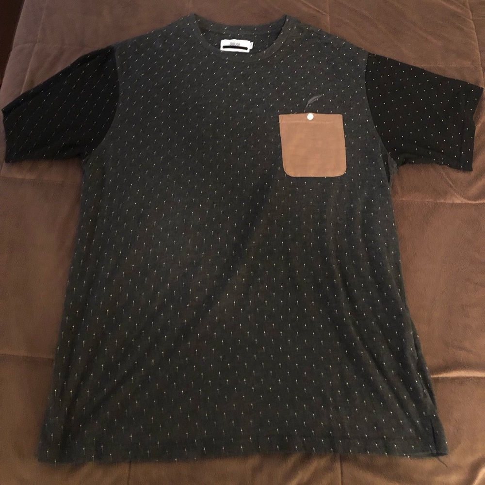 Publish Knit Polka Dot Tee. Size XL.